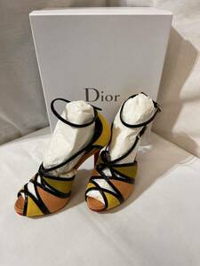 【D454】Dior ハイヒール パンプス サンダル ディオール