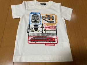近鉄電車のTシャツ 100サイズ 子供用 未使用