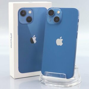 Apple iPhone13 mini 128GB Blue A2626 MLJH3J/A バッテリ87% ■SIMフリー★Joshin2343【1円開始・送料無料】