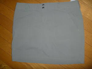 LADIES COLUMBIAのモスグリーンの腰スカートアンダーパンツ付き size 14 　833