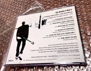 グレン・フライ Glenn Frey USAプロモ特製CD 7曲　プロモオンリー promo only CD 非売品　RARE LIVE 1992年　MCA 3P-2469