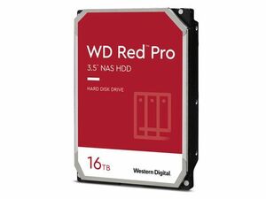 新品 WD161KFGX Western Digital WD Red Pro SATA6Gb/s 512MB 16TB 7,200rpm 3.5inch ハードディスク 内蔵型 ID001 送料無料