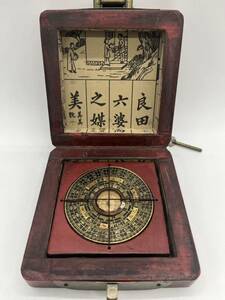 希少!骨董　風水盤　羅針盤　包囲磁石　中国　アンティーク　時代物