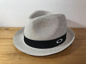 ●4-241 OAKLEY オークリー 帽子 ハット 中折れ ストローハット GOLF HAT 