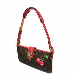 【中古】 LOUIS VUITTON ルイヴィトン モンシェリー M95000 モノグラムチェリー 村上隆 ショルダーバッグ 23029411 RD