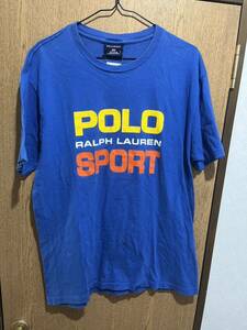 ラルフローレン polo sport USA製 Tシャツ ポロスポーツ 1992 hitech 90 00s