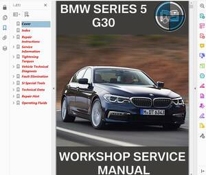BMW G30 530i ワークショップマニュアル 整備書 ( 配線図 は別途 ) 他 523i 523d 540i 530e F90 M5 G31 選択可能　