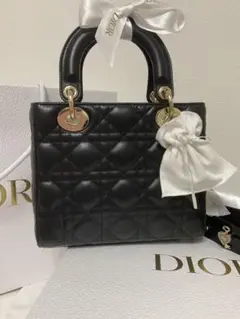 Lady Dior スモール　ブラック　レシート付き