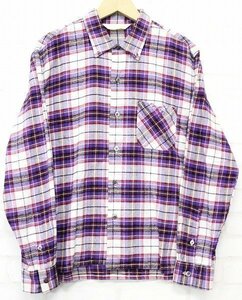 1T2638■The Stylist Japan チェックネルシャツ