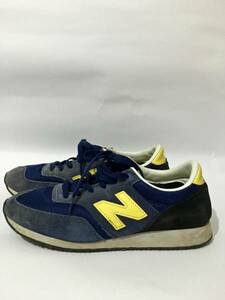 ☆NEW BALANCE 620 24cm スニーカー 紺 ネイビー 黄色 CM620SBY US6 ニューバランス