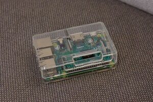 [1円売切] Raspberry Pi 3B ラズベリーパイ + クリアケース