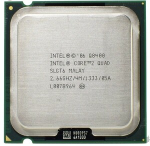 Intel Core 2 Quad Q8400 SLGT6 4C 2.66GHz 2MB 95W LGA775 AT80580PJ0674ML