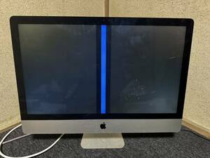 ジャンク品 液晶不良 APPLE アップル iMac アイ マック A1419 27インチ アクティベーションロック 電源コード付 動作確認出来ておりません