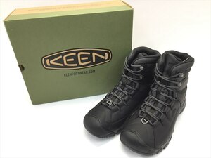 ▼▼ KEEN キーン ターギー レース ブーツ ハイパワー WP 1019913 ブラック 未使用に近い