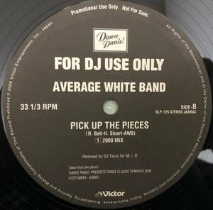 OLD MIDDLE 放出中 / 国内プロモ / AVERAGE WHITE BAND / PICK UP THE PIECES 2000 MIX / PARTY TUNE!!! / HOW GEEとか相性ヨシ