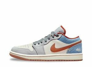 Nike WMNS Air Jordan 1 Low "Phantom/Coconut Milk/Amber Brown/Multicolor" 25.5cm FZ5045-091