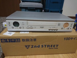シャープ S-VHS ビデオデッキ VC-S107