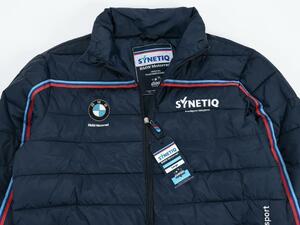 新品★【BMW motorrad】British Bike Team SYNETIQ bmw 公式 バブルジャケット【L】（検： BMW Motorrad motoGP Super Bike 1000RR）