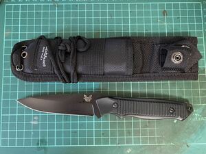 Benchmade 140BK ブラック ナイフ 。ベンチメイド 登山 釣り キャンプ ブッシュクラフト クマ対策 護身用 狩猟 鹿狩 猪狩 熊狩 クマ