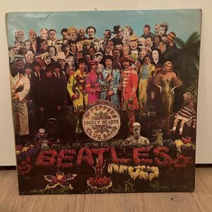 UKモノ　リマーク有　黄マト1(2RPH,0RMG)　Beatles Sgt Pepper