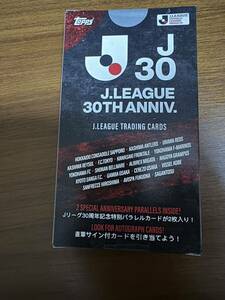 Topps Jリーグ 30周年記念カード 1BOX 新品未開封 送料無料 Topps J.LEAGUE 30th ANNIVERSARY 