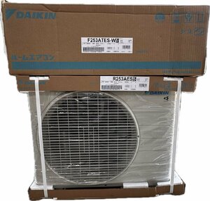 1円★未使用品　DAIKIN(ダイキン) エアコン 8畳用 Eシリーズ S253ATES-W 送料無料【4573535235354】