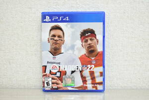 【未使用/開封済】 PS4 MADDEN NFL 22 海外版 マッデン アメフト PlayStation 4 PS4 ソフト 輸入盤 8J785