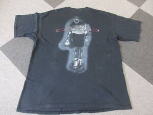 90s NIKE JORDAN USA製 Tシャツ XL~ 黒 L表記 ナイキ ジョーダン バスケット ヴィンテージ オールド ジャンプマン