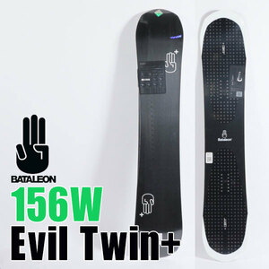 ソールカラー指定可 23-24モデル バタレオン エビル ツインプラス 156W Evil Twin+ ジブ・パーク・フリースタイル・サーフライド