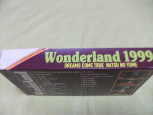 ■送料込■ VHSビデオ　DREAMS COME TRUE Wonderland 1999 夏の夢