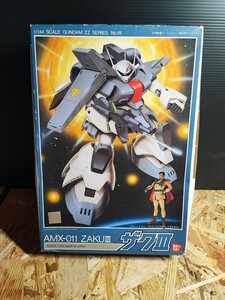 【新品】機動戦士ガンダムZZ AMX-011 ZAKU III 1/144 ラカン・ダカラン ザクIII バンダイ 旧キット ガンプラ scale GUNDAM ZZ series 19