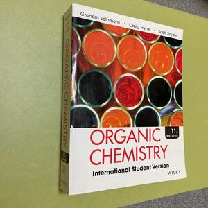 有機化学の英語本　Organic Chemistry 11th Edition Internati