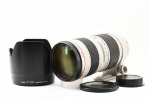 ★並品★ Canon キヤノン EF70-200mm F2.8 L USM 望遠ズームレンズ レンズフード付き #2821