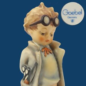e3873【Goebel】ゲーベル社　フンメル人形　Doctor　ドクター　箱付き　フィギュリン ドール ドイツ 西洋陶磁 置物