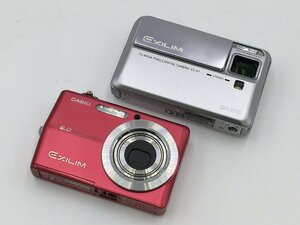 ♪▲【CASIO カシオ】コンパクトデジタルカメラ 2点セット EXILIM EX-Z600/V7 まとめ売り 0509 8