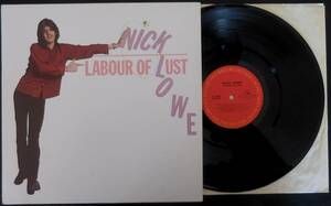 NICK LOWE　ニック・ロウ／LABOUR OF LUST　レア・カナダ・オリジナル盤　美盤　
