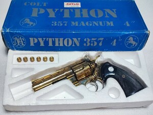 PYTHON　モデルガン　357 コクサイ　SMG刻印　ジャンク　コルト　リボルバー