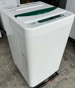 福岡市内送料無料　YAMADA ヤマダ電機 2017年製 4.5kg 全自動電気洗濯機　YWM-T45A1 単身 学生 1人暮らし