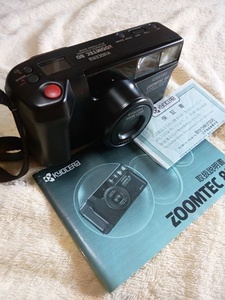 【格安商品/ズーム機能付きカメラ】●『京セラ/ZOOMTEC 80/取り扱い説明書付き』製品番号/A2664917