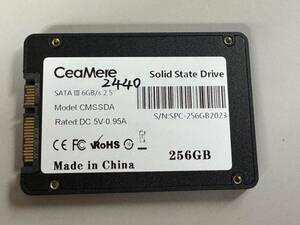 CeaMere SSD 256GB 【動作確認済み】2440　