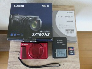 中古 SX720 Canon PowerShot SX720HS 光学40倍 2030万画素 WI-FI 手振補正 動画FullHD デジカメ コンデジ