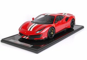 BBR 1/12 Ferrari 488 Pista Rosso corsa　ケース付　フェラーリ 488ピスタ　BBR1213A5