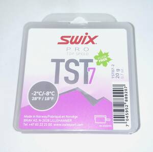 数量限定＆先行販売！　SWIX TST07-2　気温－2度～-7度　ソリッドType　定価￥18480　ノンフッ素＆TSリキッドのベースやスタートワックス