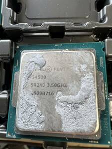 INTEL CPU PENTIUM G4500 3.50GHZ SR2HJ 動作品