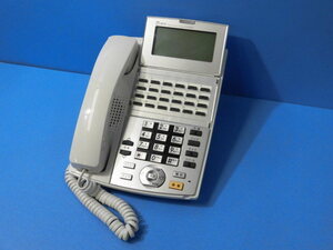 Ω ZZA1 カ6479) 保証有 東16年製 きれいめ NTT NX 24ボタン標準電話機 NX-(24)STEL-(1)(W) 領収書発行可 同梱可