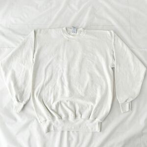 90s 白 無地 CHAMPION スウェット L LARGE メキシコ製 （ ビンテージ 90年代 チャンピオン トレーナー 80s vintage sweat リバースウィーブ