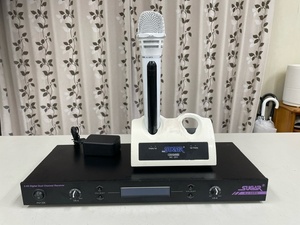 SUGER ワイヤレスマイクセット KJ-38TXセット 動作OK