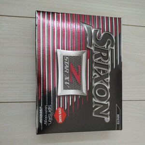 １円スタート★新品未使用ゴルフボール★スリクソンＺSTARXV１ダース★SRIXON