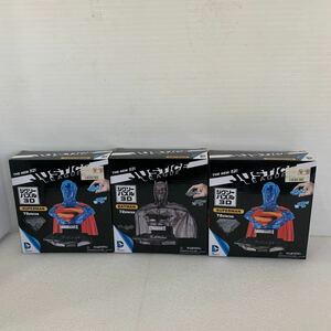 QW3535 ジグソーパズル3D BATMAN/SUPERMAN 3点まとめて　0214