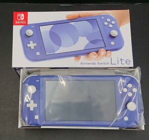 ◎1円スタート！『未使用』任天堂 Nintendo Switch Lite ニンテンドースイッチライト ブルー 本体